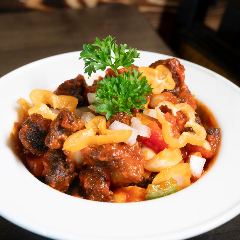 menu item 23 of 27, Fried Goat