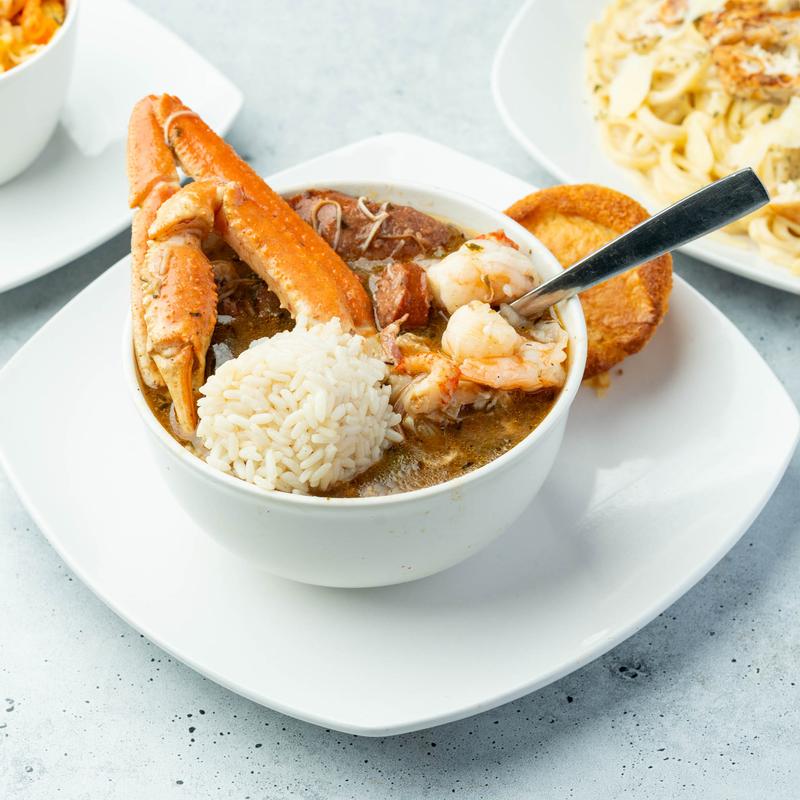 menu item 5 of 28, Gena's Loaded Gumbo
