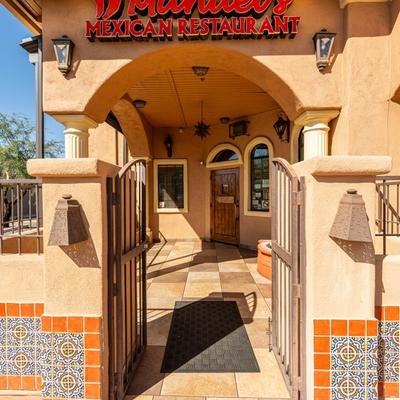 Exterior, front gate and entrance.