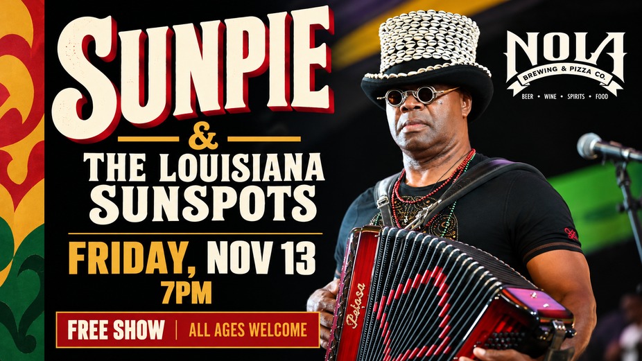 FREE LIVE MUSIC: Sunpie & The Louisiana SunSpots event photo