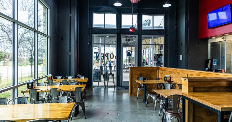 Interior seating space