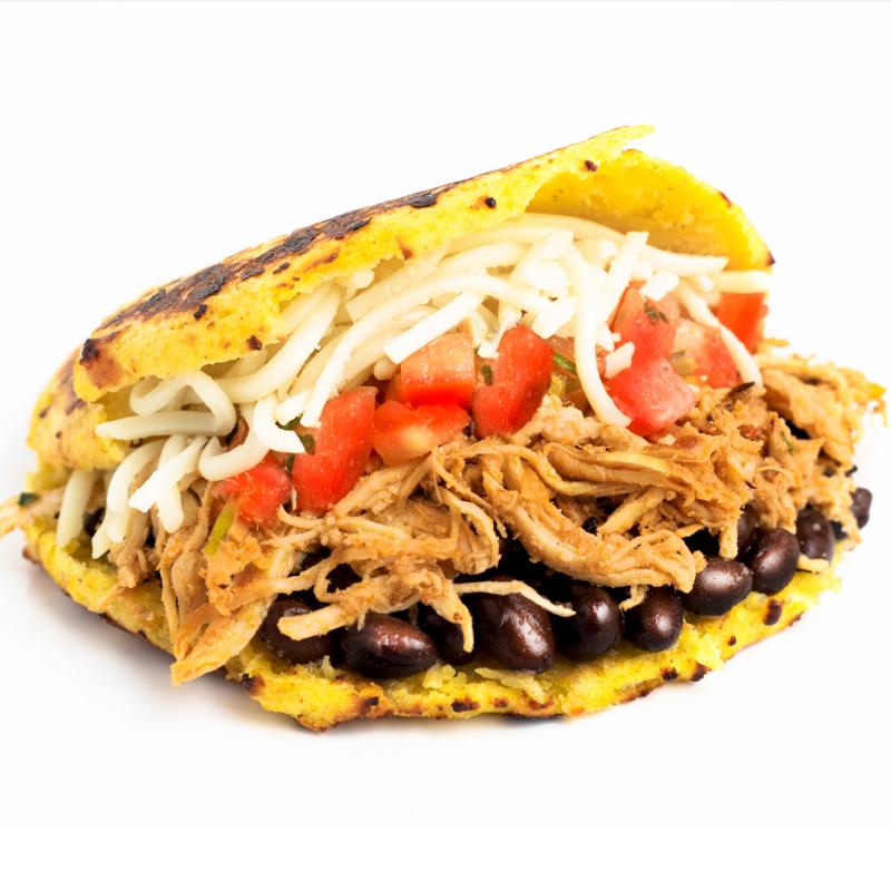 Shredded Chicken Signature Arepa photo