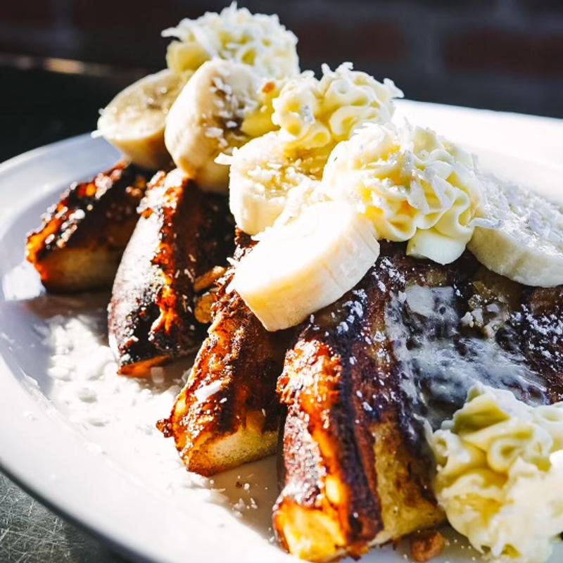 Banana Coconut Cream Pie French Toast photo