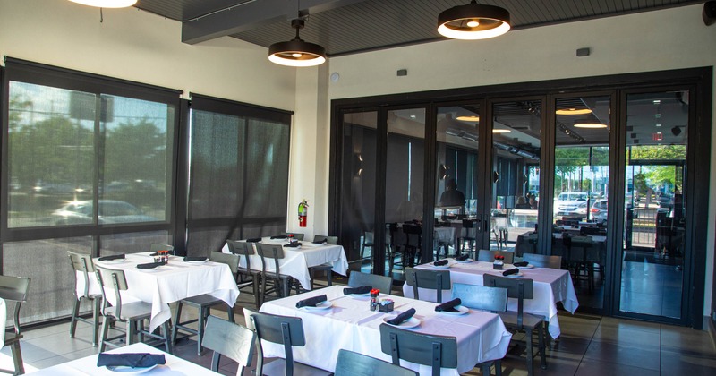 Interior, dining area