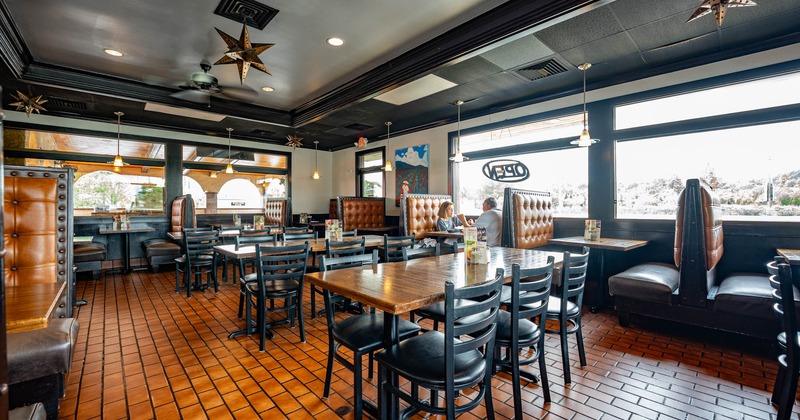 Interior, view of dining area