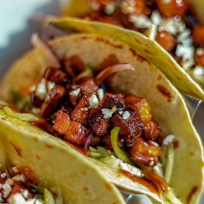Hoisin Pork Belly Tacos photo