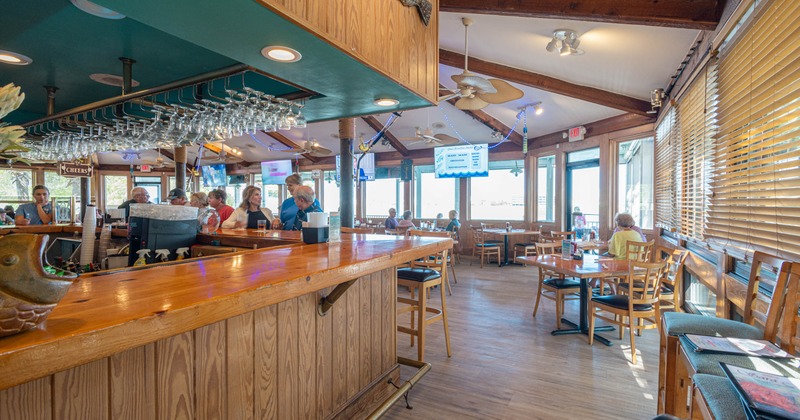 Interior, bar area