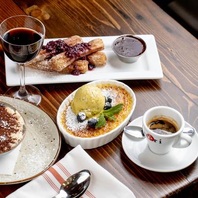 Served food and drinks.