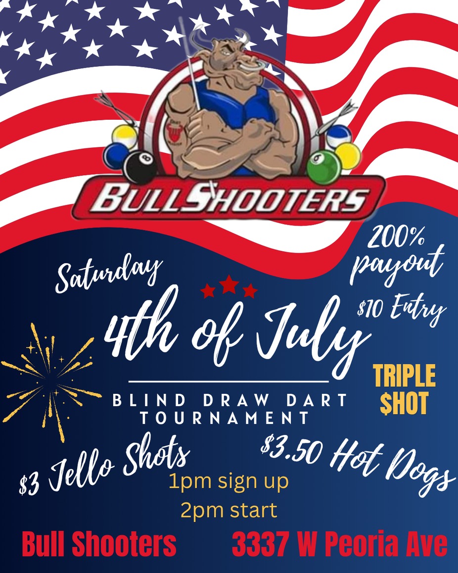 4th of July Blind Draw Dart Tournament event photo