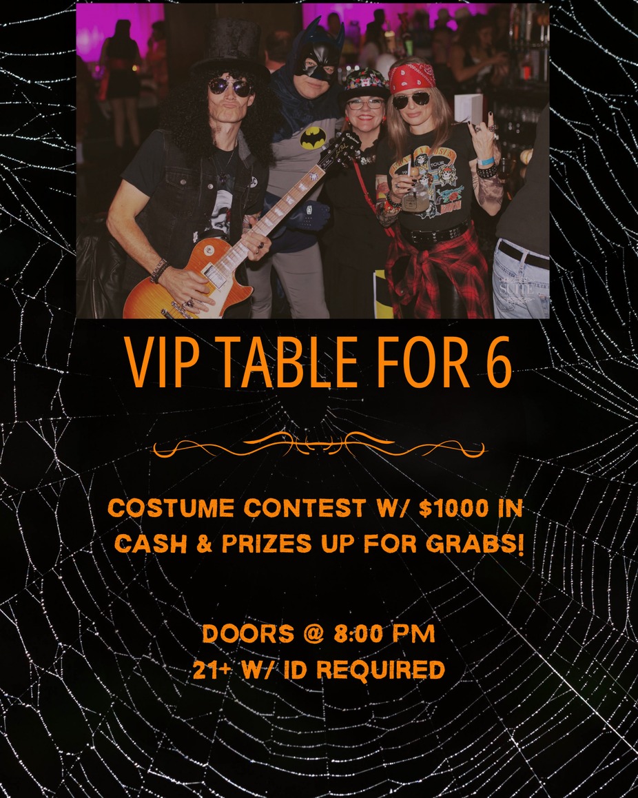 Halloween - VIP Table for 6 event photo