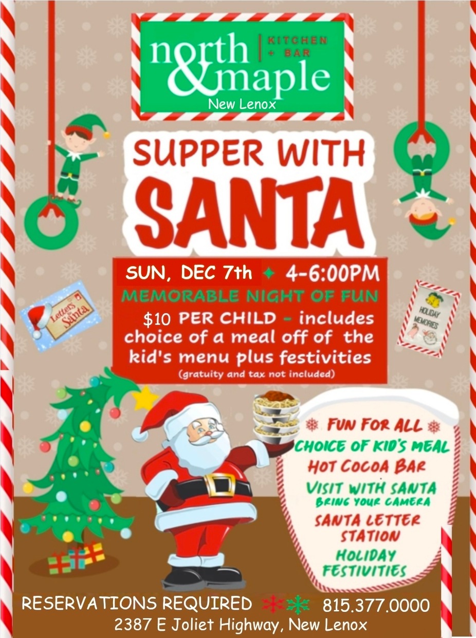 Supper with Santa event photo