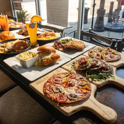 Served food and drinks.