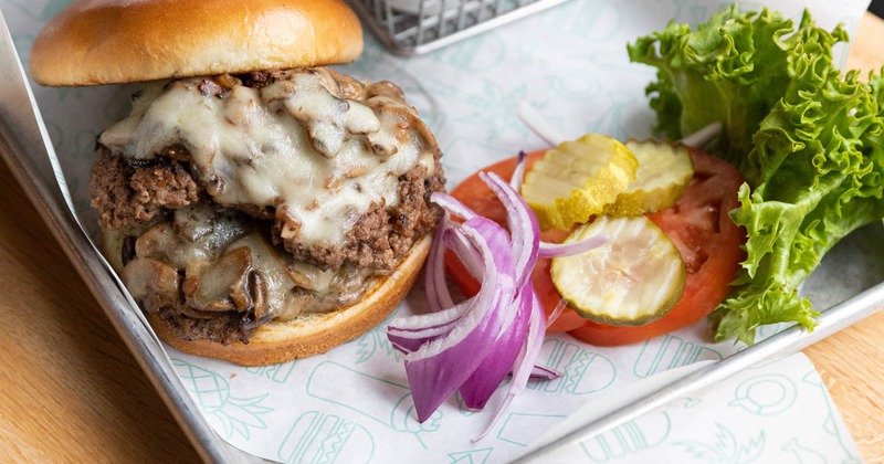 Big Boy burger and fries