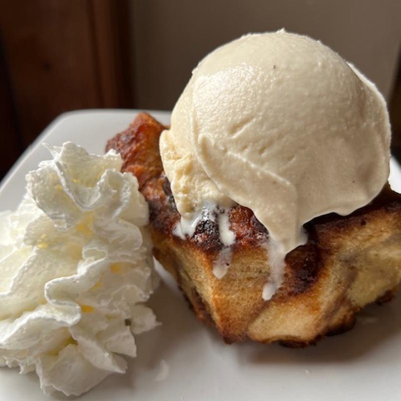 Peach Bread Pudding photo