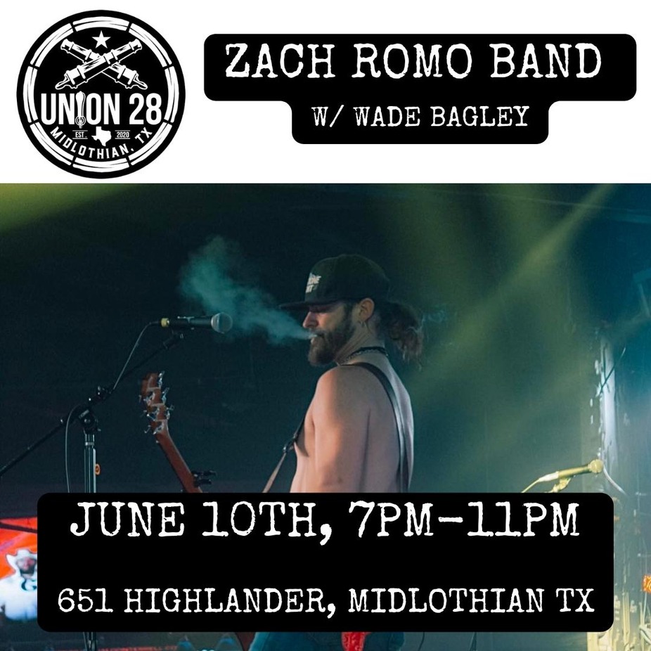 Zach Romo Band w/ Wade Bagley event photo