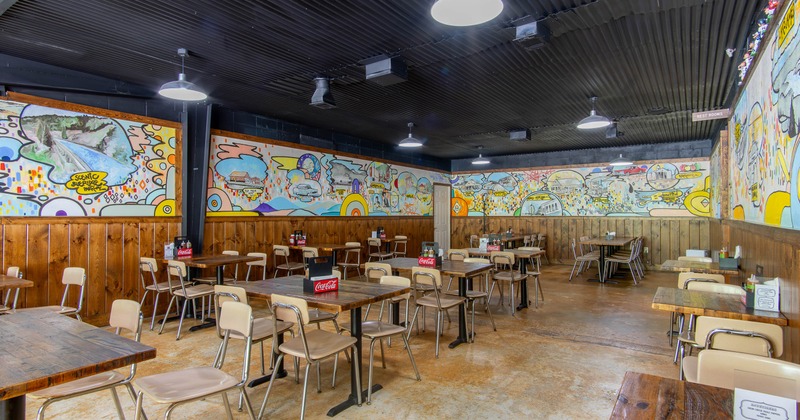 Restaurant dining area