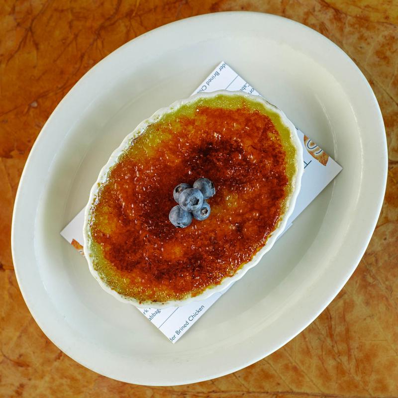 NANA'S traditional Vanilla Bean Crème Brûlée photo