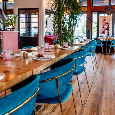 Interior dining area