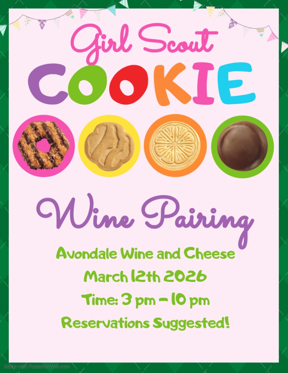 Girl Scout Cookie & Wine Tasting event photo