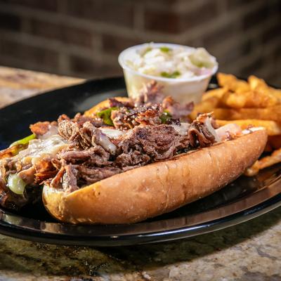 Fountain City Philly sandwich.