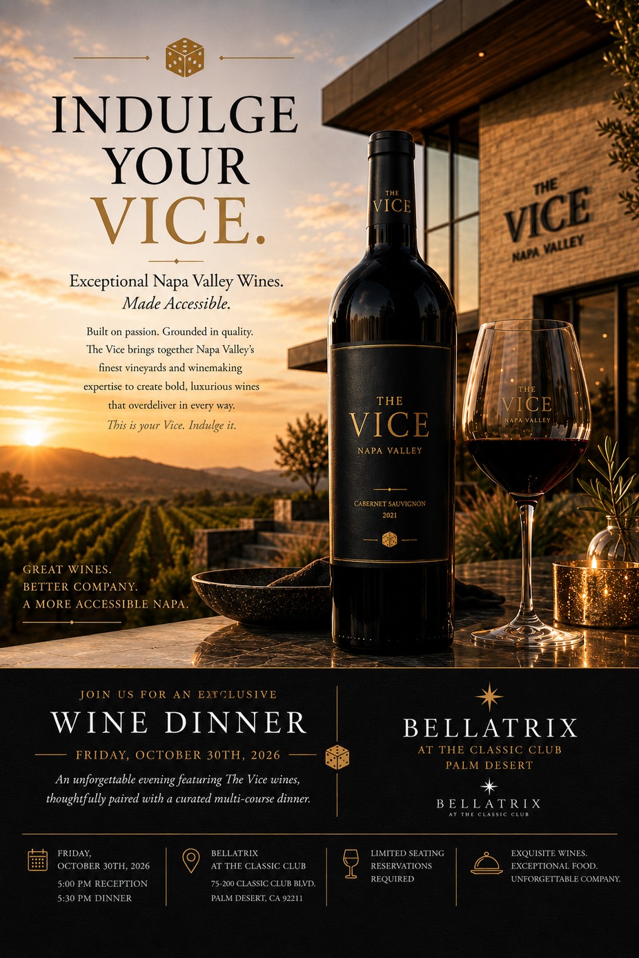 The Vice Wine Dinner event photo