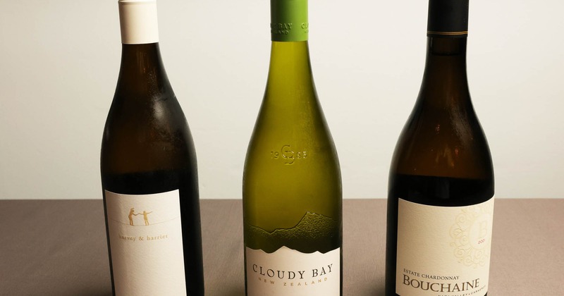 Wine selection, bottles