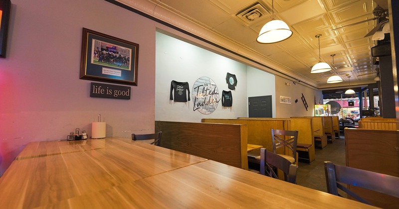 Interior atmosphere, seating area