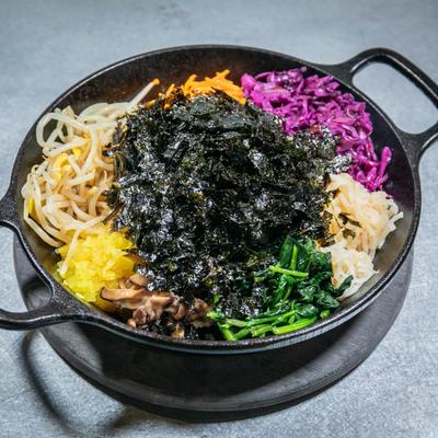 Korean rice bowl.