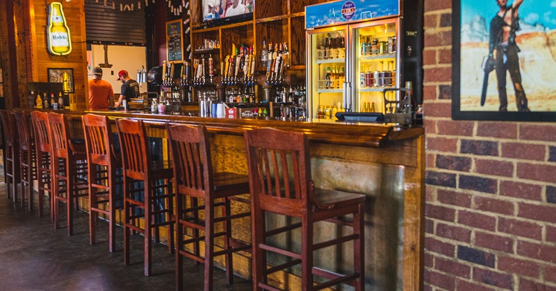 Interior, bar area