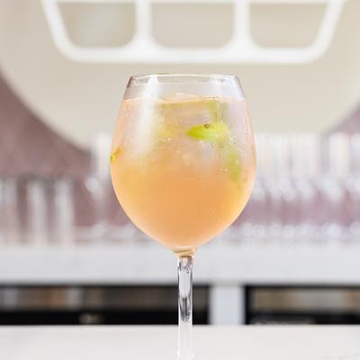 A spritz cocktail.