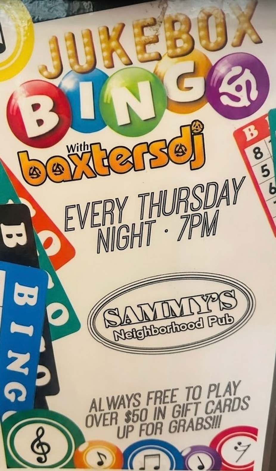 Music BINGO event photo