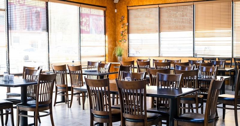 Interior dining area