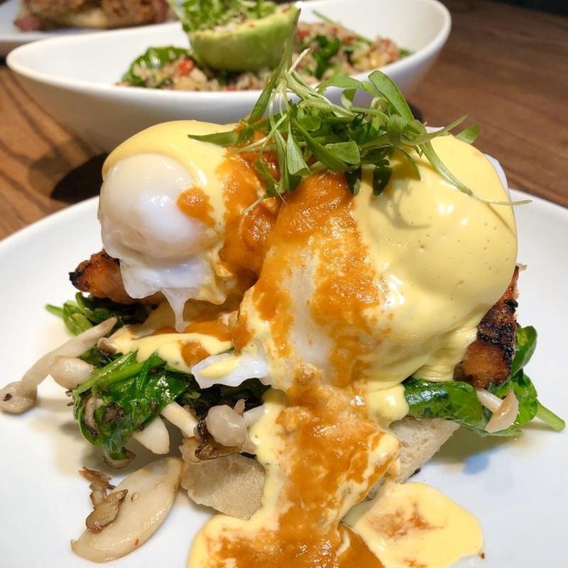 Salmon Benedict photo