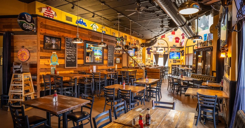 Interior, dining area