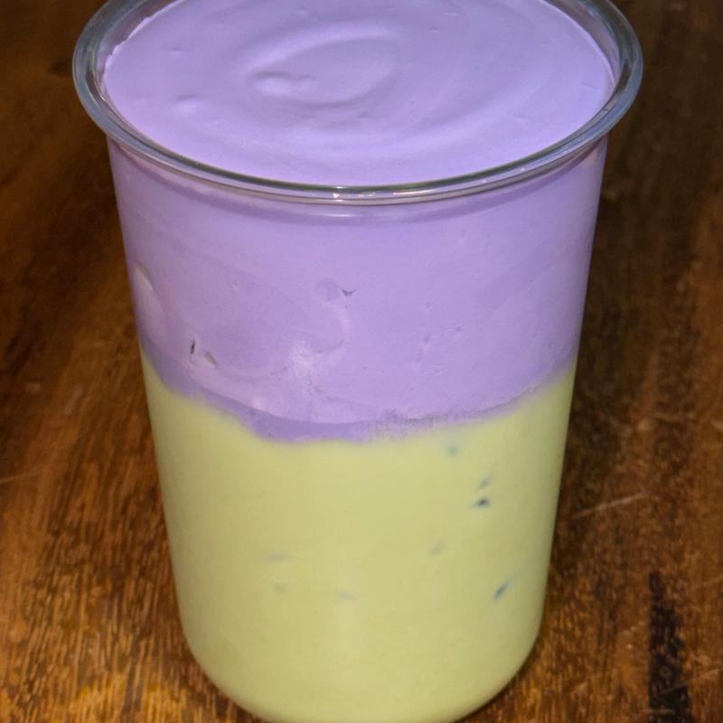 Ube Matcha Latte photo