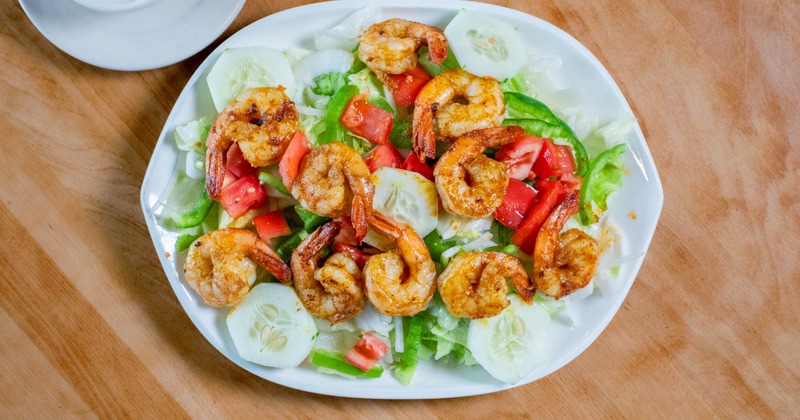 Grilled Shrimp Salad