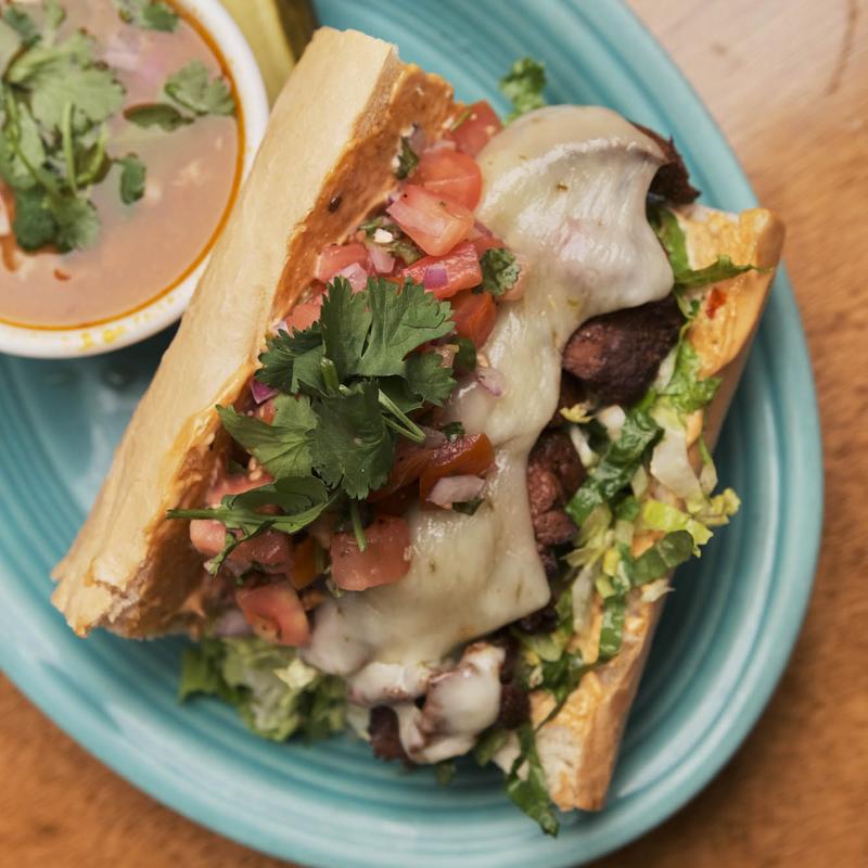 Southwest Flat Iron Steak Sandwich photo