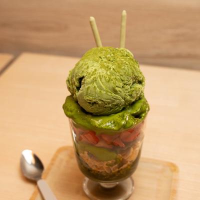 Japanese Ice Cream Parfait.