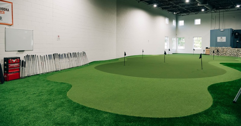 Mini golf indoor terrain