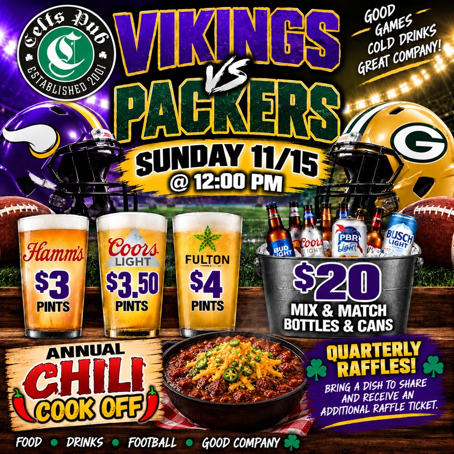 Vikings vs Packers - Annual Chili Cook Off event photo