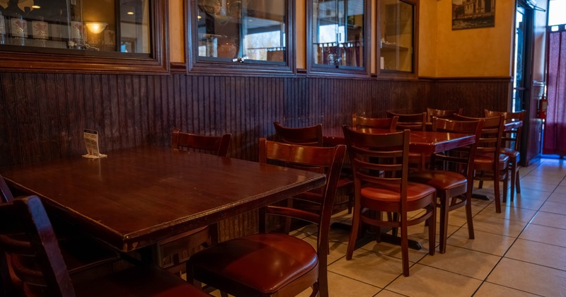 Interior dining area