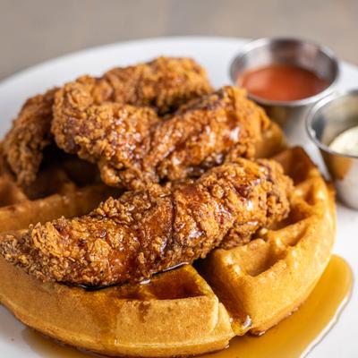 CHICKEN & WAFFLES photo
