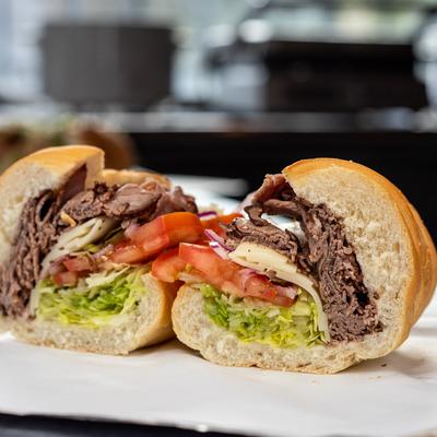 Roast Beef Sandwich, close-up