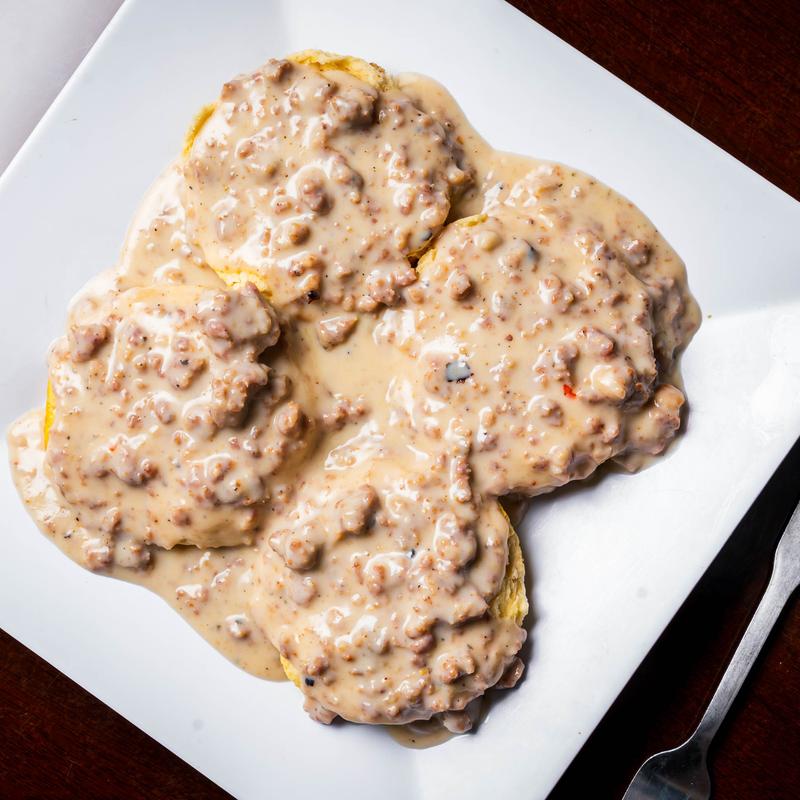 menu item 5 of 17, Biscuits and Gravy