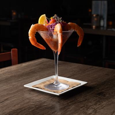 Shrimp cocktail.