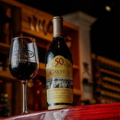 50 year anniversary Caymus!.