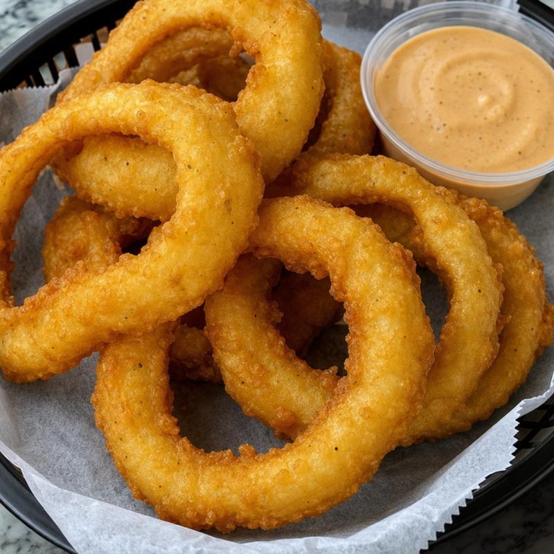 Basket Onion Rings GF photo