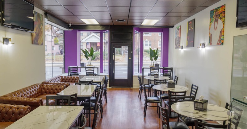 Interior, seating area