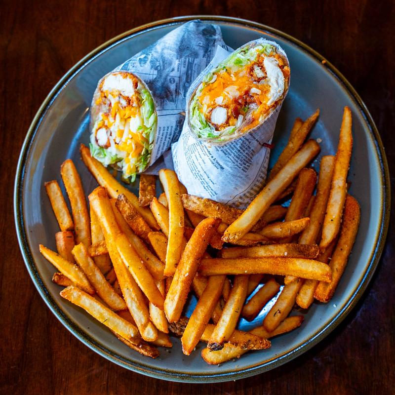 chicken tender wrap photo
