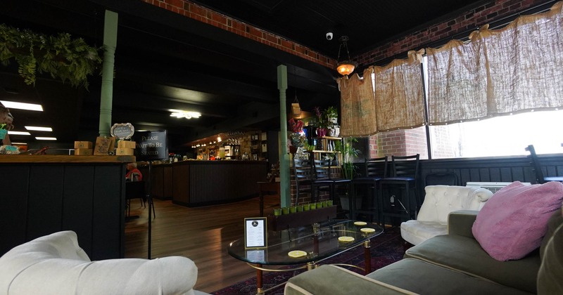 Interior, seating area